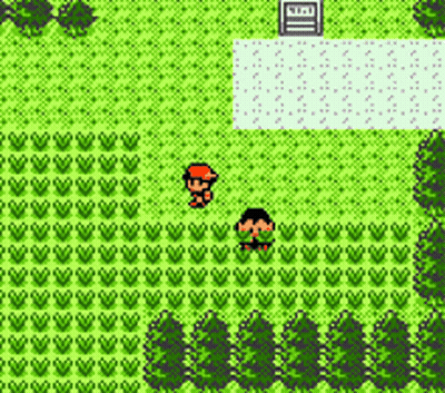 Two Men Standing In A Field Video Game GIF