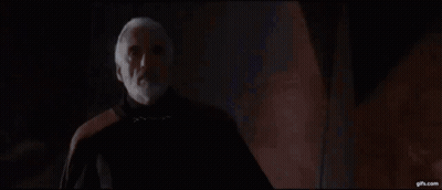 Two Men Standing In Dark Room With Lightning GIF
