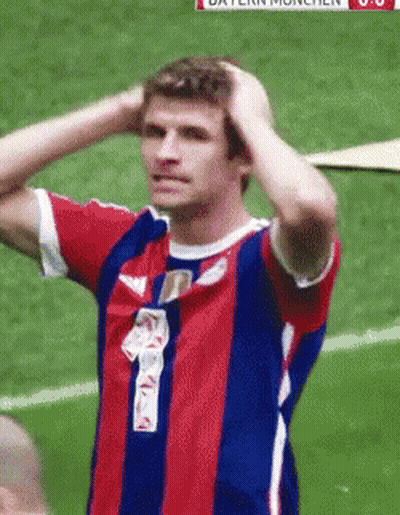Two Men Standing In Front Of Crowd GIF