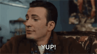 Two Men Standing In Front Of Screen Saying That's La Peace GIF
