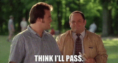 Two Men Standing In Park Talking GIF