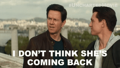 Two Men Standing Next To Each Other GIF
