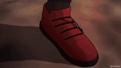 Two Men Standing Next To Each Other GIF