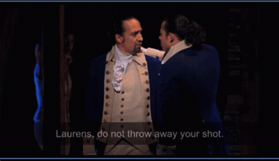 Two Men Standing Next To Each Other With Laurens Do Not Throw Away Your Shot GIF