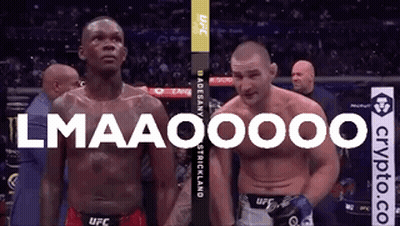 Two Men Standing Next To Each Other With The Words Lmaaoooo On The Bottom Right GIF