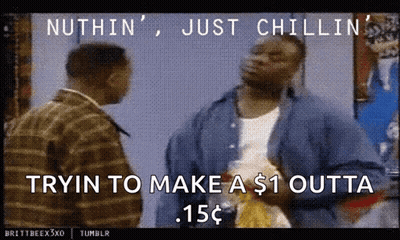 Two Men Standing Nuthin Just Chillin GIF