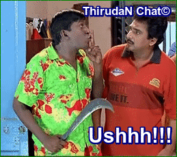 Two Men Standing One Holding Sickle GIF