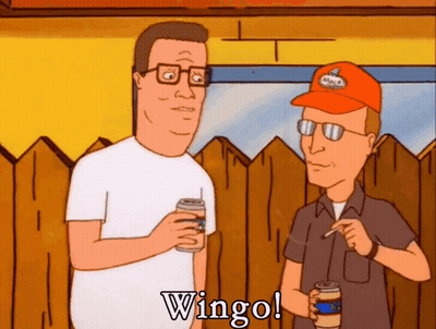 Two Men Standing One Smoking One Holding Bud Light GIF