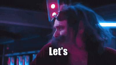 Two Men Standing Saying Do This GIF