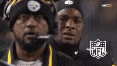 Two Men Standing Together One Crying GIF