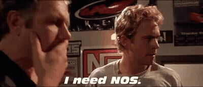 Two Men Standing Together One Saying I Need Nos GIF