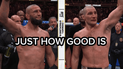Two Men Standing With Just How Good Is GIF