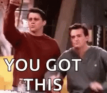Two Men Standing With You Got This GIF