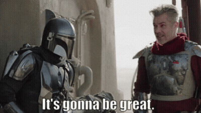 Two Men Talking Great GIF