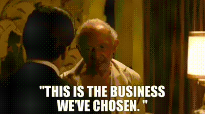 Two Men Talking GIF