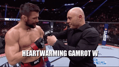 Two Men Talking In Boxing Ring Heartwarming Gamrot W GIF