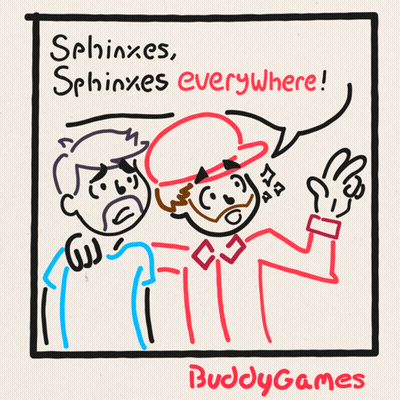 Two Men Talking Sphinxes Sphinxes Everywhere GIF
