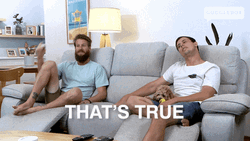 Two Men Talking True Dat No Cap GIF