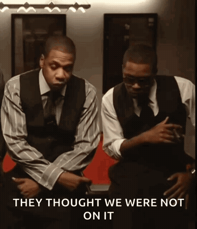 Two Men Thought We Were Not On It GIF