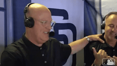 Two Men Wearing Headphones GIF