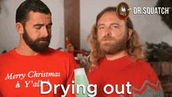Two Men Wearing Ugly Sweater GIF
