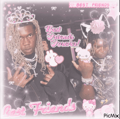 Two Men With Best Friends Forever GIF