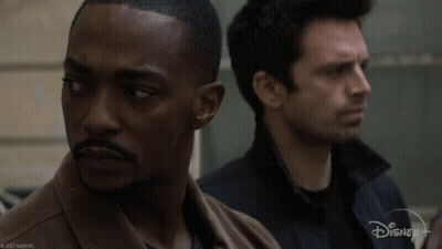 Two Men With Disney Logo GIF
