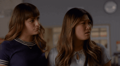 Two Men With Rally Poster GIF