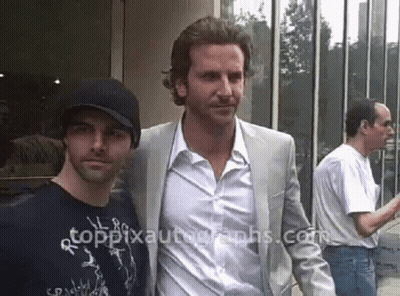 Two Men With Toppixautographs.com GIF