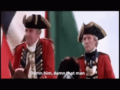 Two Military Men Standing Together GIF