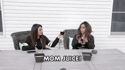 Two Mom Drinking GIF