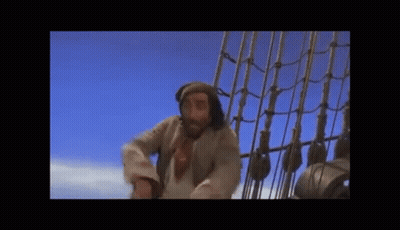 Two Muppets Standing Together Saying I Am Here For The Food GIF