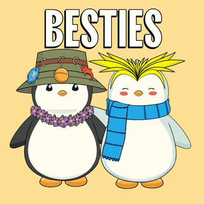 Two Penguins Besties GIF