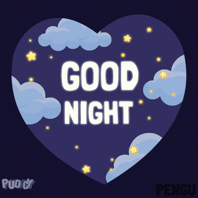 Two Penguins Kissing In Heart Frame Saying Pengu GIF