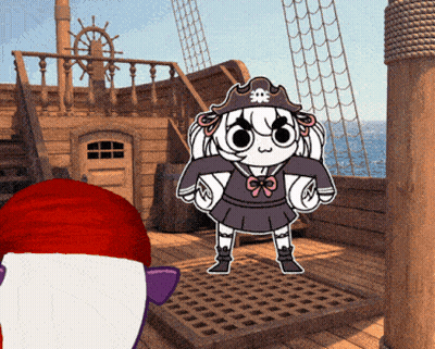 Two Penguins Roasting Marshmallows With Pengu GIF