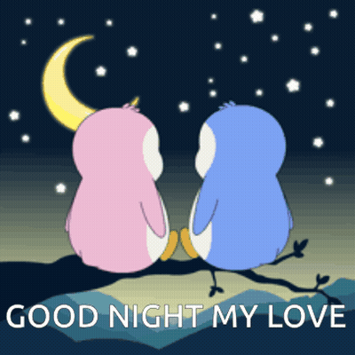 Two Penguins Sleeping On Cloud With Puddy Penguins GIF