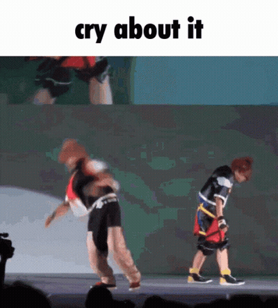 Two People Dancing Cry About It GIF