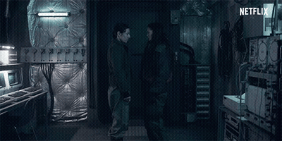 Two People In Dark Room Netflix GIF