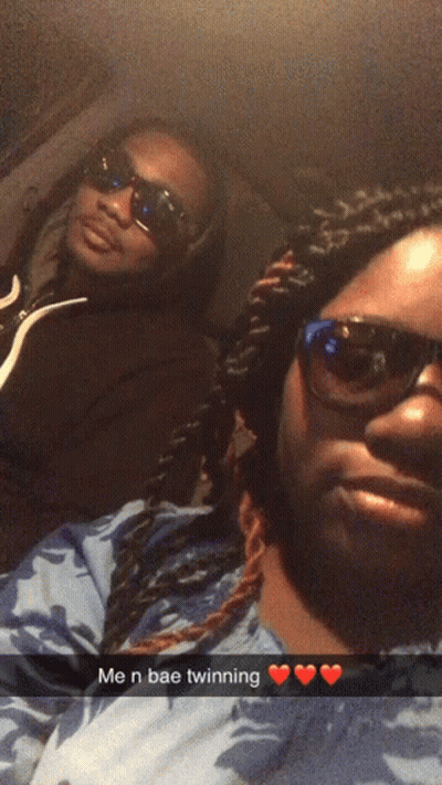 Two People Me N Bae Winning GIF