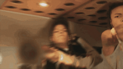 Two People One Pointing GIF
