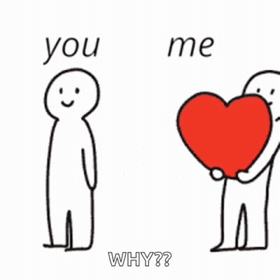 Two People Shaking Hands Saying You and Me Why