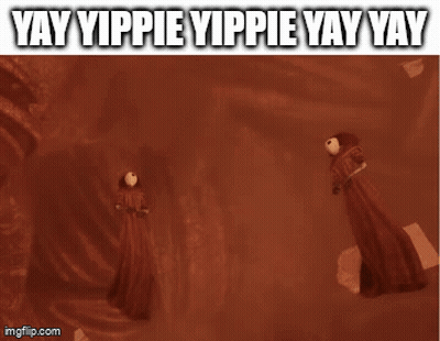 Two People Yelling Yay Yippie GIF