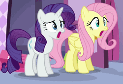 Two Ponies Jaw Drop GIF