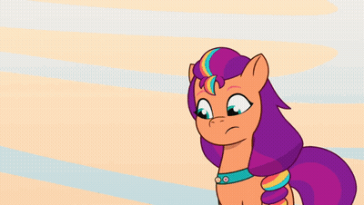 Two Ponies Standing Together One With Star On Chest GIF