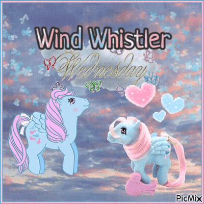 Two Ponies Wind Whistler Wednesday GIF