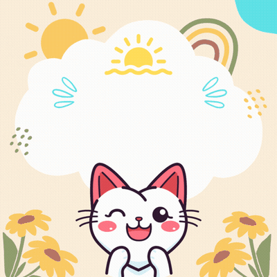 Two Rabbits On Stump Good Morning Have An Awesome Day GIF