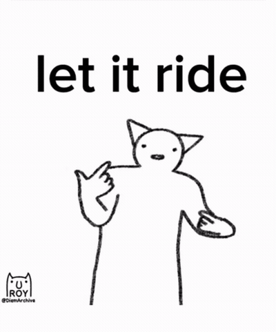 Two Rabbits Standing Next To Each Other Person Saying I Said I'm Good GIF