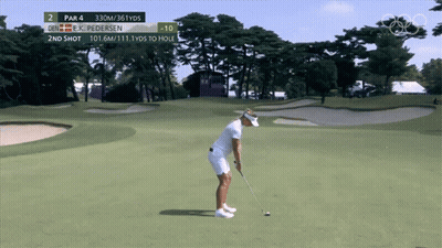 Two Race Cars Good Luck Racing GIF