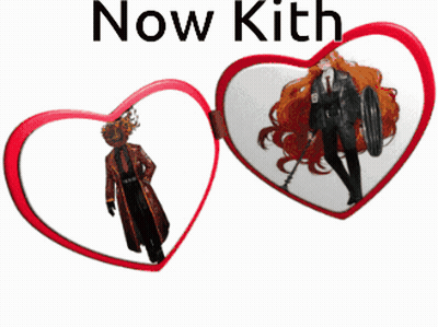 Two Red Hearts Saying Now Kith GIF