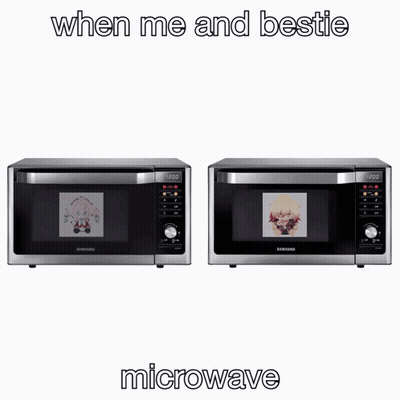 Two Samsung Microwave Ovens With Pictures GIF
